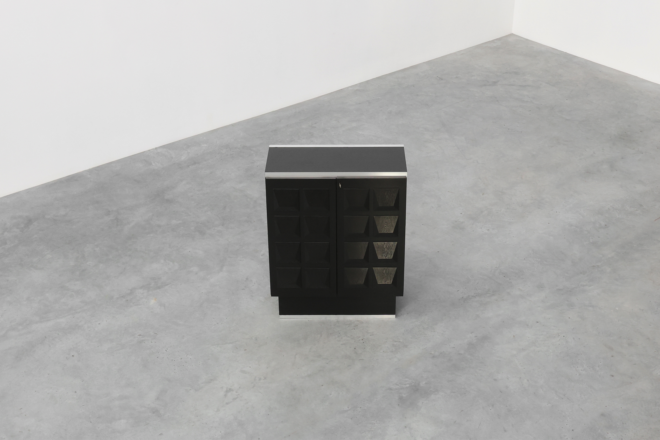 Mid-Century Brutalist Cabinet or Highboard, Belgium ca. 1970thumbnail